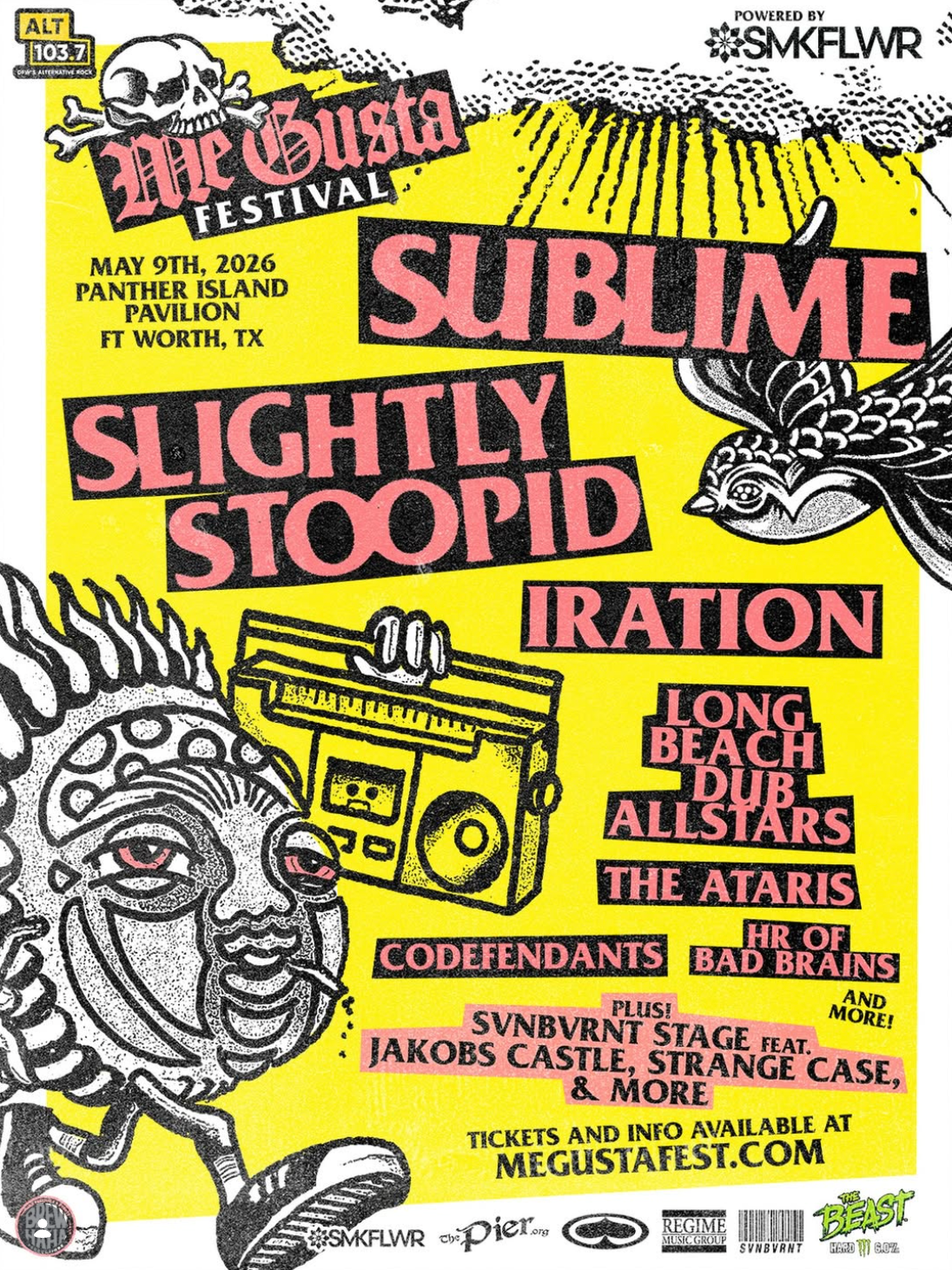 Me Gusta! with Sublime - May 9th 2026 - Fort Worth, TX
